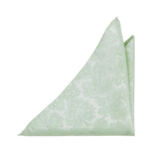 WEDDED PASTEL GREEN pocket square