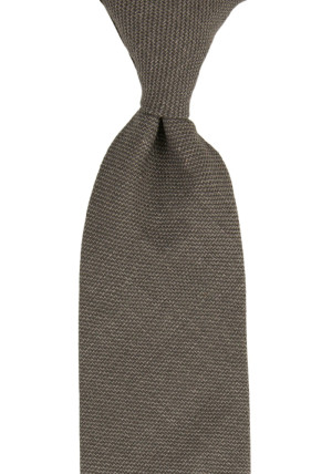YARNING MID GREY tie