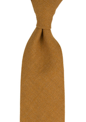 YARNING OCHRE YELLOW tie