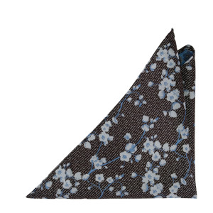 YOUPROMISED BROWN pocket square