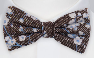 YOUPROMISED BROWN bow tie