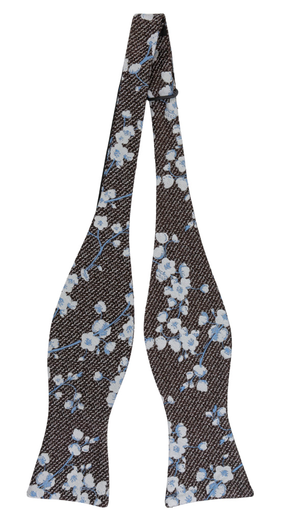 YOUPROMISED BROWN self-tie bow tie