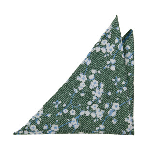 YOUPROMISED GREEN pocket square